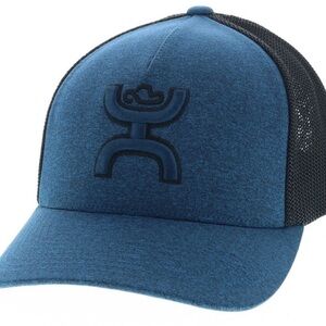 HOOEY Men’s Coach - Dark Blue & Black Baseball Cap Hat size: Small - Medium